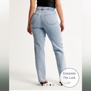 Abercrombie & Fitch Curve Love Jeans, size 27/4